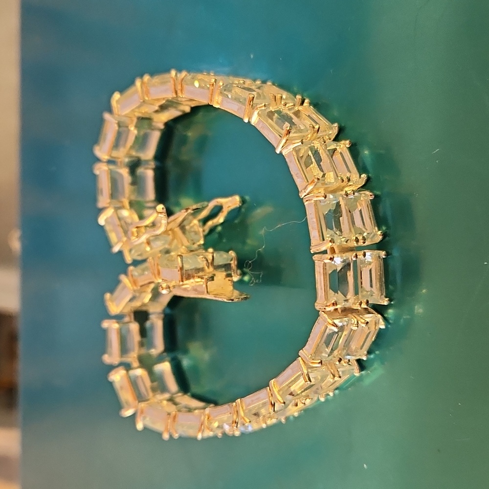 Topaz bracelet in sterling silver